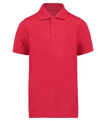 Kustom Kit Kustom Kit Kids Klassic Poly/Cotton Piqué Polo Shirt in RED