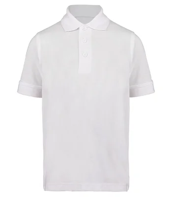 Kustom Kit Kustom Kit Kids Klassic Poly/Cotton Piqué Polo Shirt in WHI