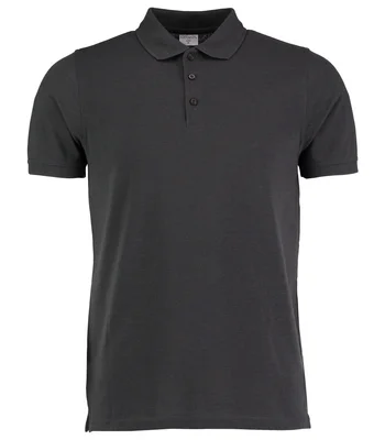 Kustom Kit Kustom Kit Klassic Heavy Slim Fit Piqué Polo Shirt in GPH