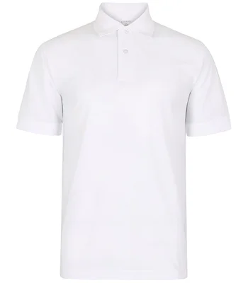 Kustom Kit Kustom Kit Regular Fit Recycled Superwash® 60° Polo Shirt in WHI