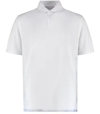 Kustom Kit Kustom Kit Regular Fit Cooltex® Plus Superwash® 60°C Piqué Polo Shirt in WHI