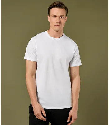 Kustom Kit Kustom Kit Fashion Fit Cotton T-Shirt in BLK