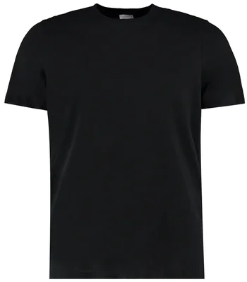 Kustom Kit Kustom Kit Fashion Fit Cotton T-Shirt in BLK