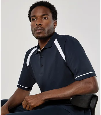 Kustom Kit Kustom Kit Oak Hill Cotton Piqué Polo Shirt in NV/WH