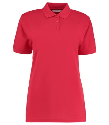 Kustom Kit Kustom Kit Ladies Klassic Poly/Cotton Piqué Polo Shirt in RED