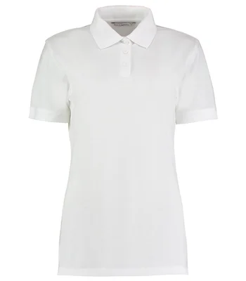 Kustom Kit Kustom Kit Ladies Klassic Poly/Cotton Piqué Polo Shirt in WHI