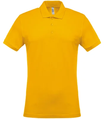Kariban Kariban Short Sleeve Piqué Polo Shirt in YEL