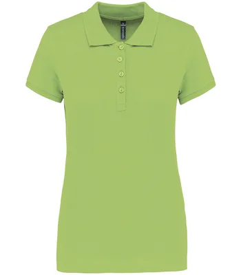 Kariban Kariban Ladies Short Sleeve Piqué Polo Shirt in LIM