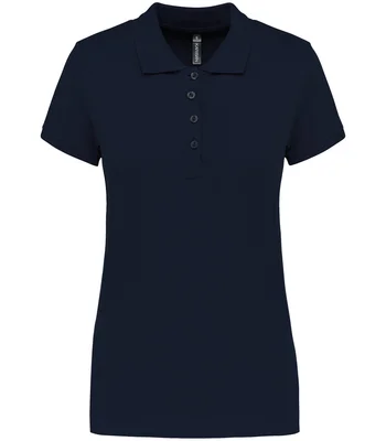 Kariban Kariban Ladies Short Sleeve Piqué Polo Shirt in NAV