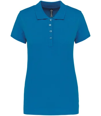 Kariban Kariban Ladies Short Sleeve Piqué Polo Shirt in TBL