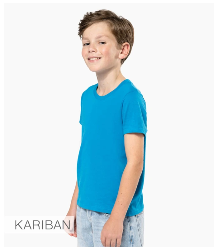 Kariban Kariban Kids BIO150IC Crew Neck T-Shirt in BLK