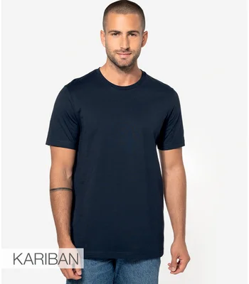 Kariban Kariban Crew Neck T-Shirt in NAV