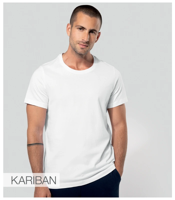 Kariban Kariban Crew Neck T-Shirt in BLK