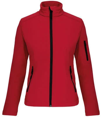 Kariban Kariban Ladies Soft Shell Jacket in RED