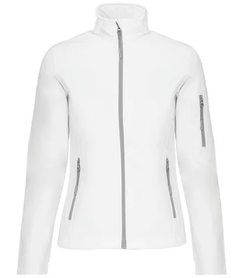 Kariban Kariban Ladies Soft Shell Jacket in WHI