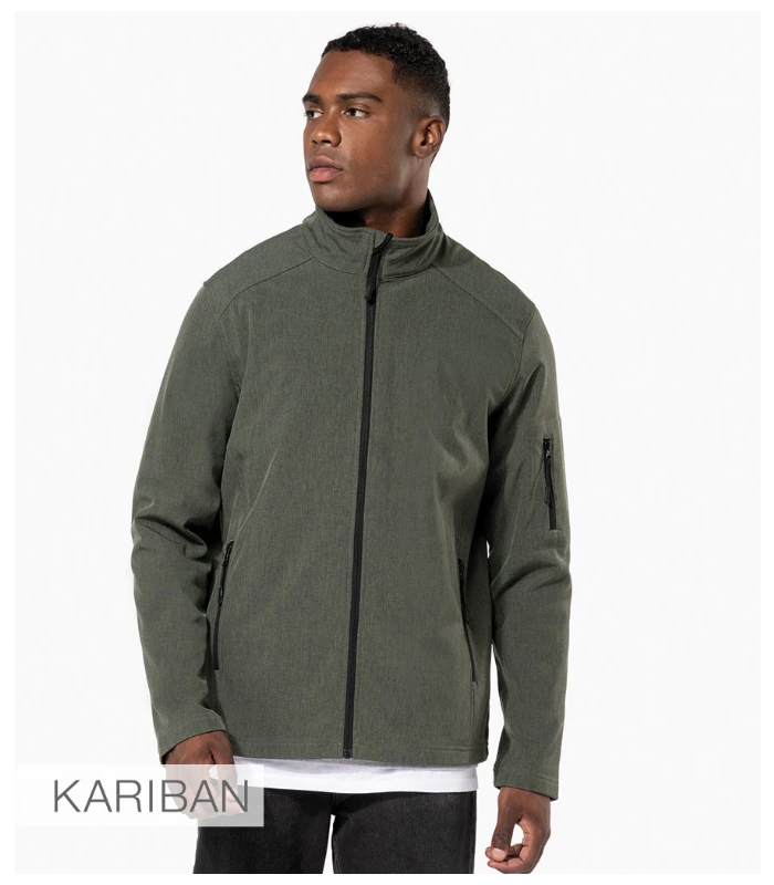 Kariban Kariban Soft Shell Jacket in BLK