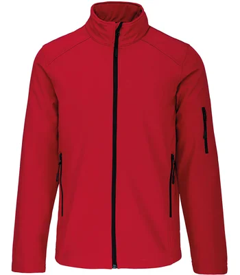 Kariban Kariban Soft Shell Jacket in RED
