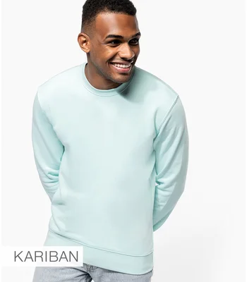 Kariban Kariban Unisex Eco Friendly Crew Neck Sweatshirt in IMT