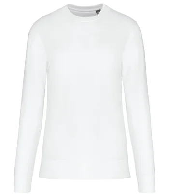 Kariban Kariban Unisex Eco Friendly Crew Neck Sweatshirt in WHI