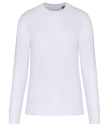 Kariban Kariban Kids Eco Friendly Crew Neck Sweatshirt in WHI