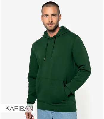 Kariban Kariban Eco Friendly Hooded Sweatshirt in FOR