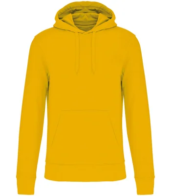 Kariban Kariban Eco Friendly Hooded Sweatshirt in YEL