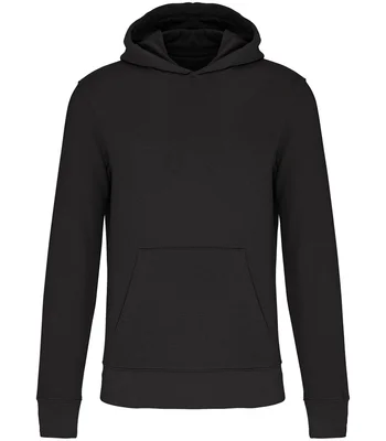 Kariban Kariban Kids Eco Friendly Hooded Sweatshirt in BLK