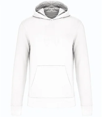 Kariban Kariban Kids Eco Friendly Hooded Sweatshirt in WHI