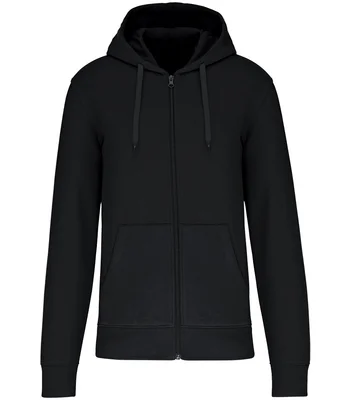 Kariban Kariban Eco Friendly Full Zip Hoodie in BLK