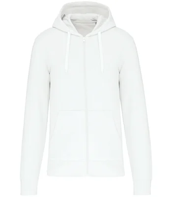 Kariban Kariban Eco Friendly Full Zip Hoodie in WHI