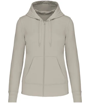 Kariban Kariban Ladies Eco Friendly Full Zip Hoodie in CLY