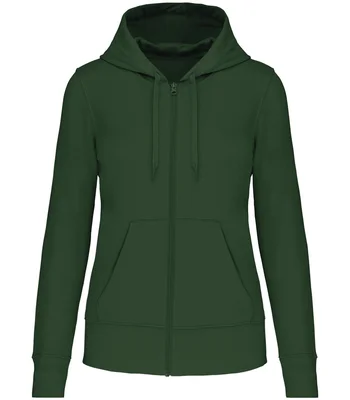 Kariban Kariban Ladies Eco Friendly Full Zip Hoodie in FOR