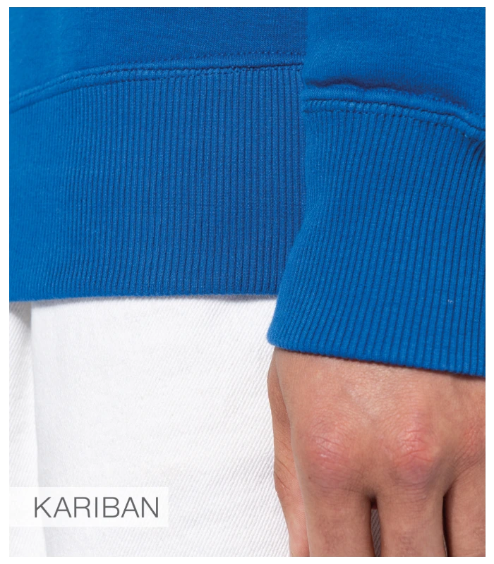 Kariban Kariban Crew Neck Sweatshirt in BLK