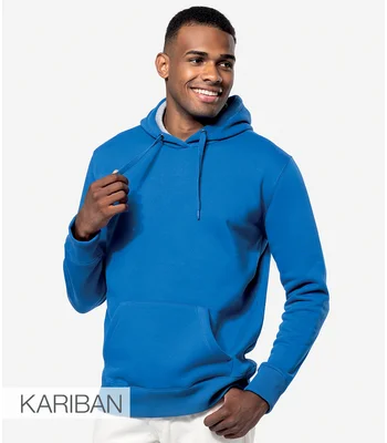 Kariban Kariban Heavy Contrast Hoodie in ROY