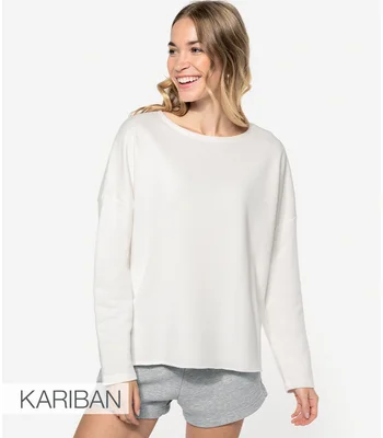 Kariban Kariban Ladies Oversized Sweatshirt in OFW