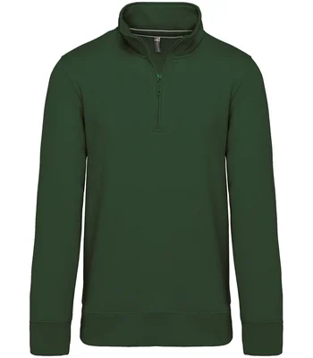 Kariban Kariban Zip Neck Sweatshirt in FOR
