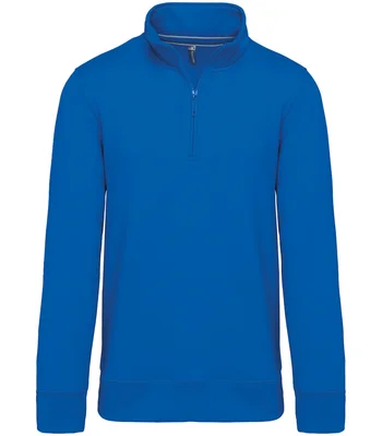 Kariban Kariban Zip Neck Sweatshirt in LRY