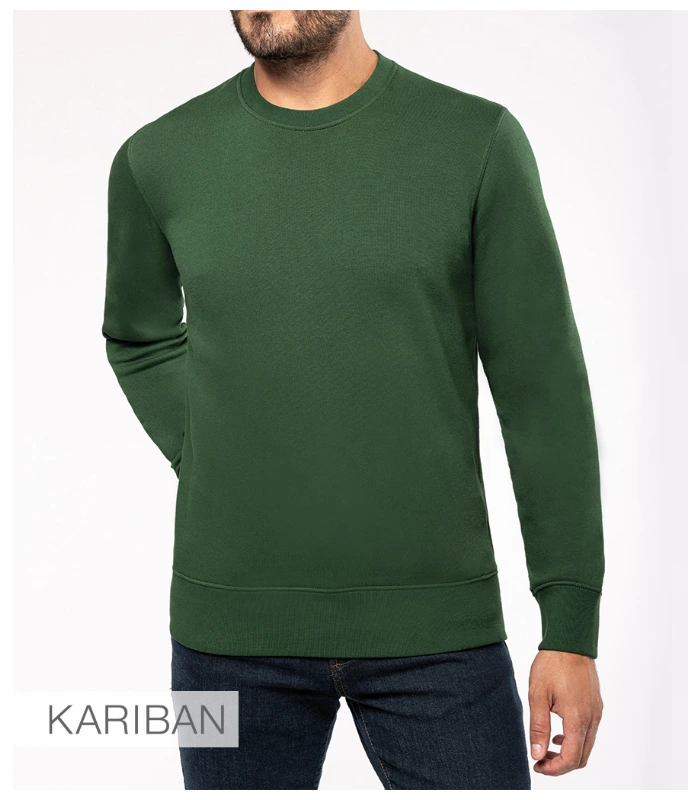 Kariban Kariban Crew Neck Sweatshirt in BLK