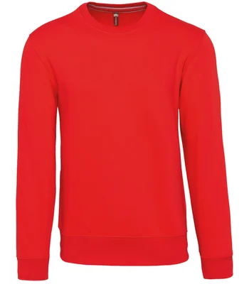 Kariban Kariban Crew Neck Sweatshirt in RED