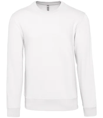 Kariban Kariban Crew Neck Sweatshirt in WHI