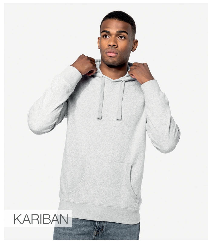 Kariban Kariban Hooded Sweatshirt in BLK