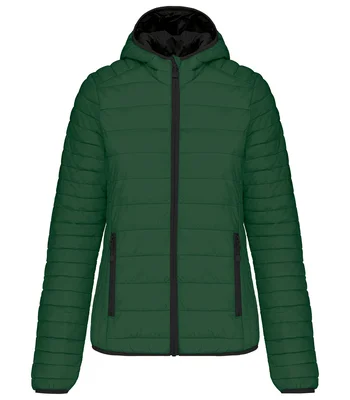 Kariban Kariban Ladies Lightweight Hooded Padded Jacket in FOR