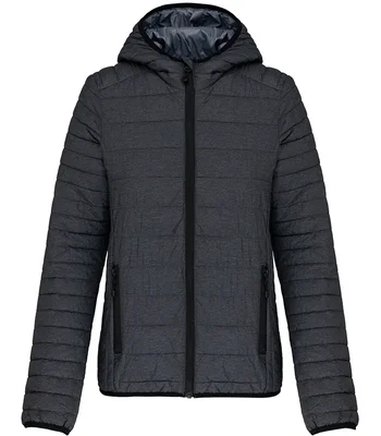 Kariban Kariban Ladies Lightweight Hooded Padded Jacket in MDK