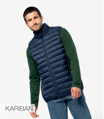 Kariban Kariban Lightweight Padded Bodywarmer in NAV