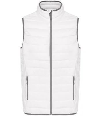 Kariban Kariban Lightweight Padded Bodywarmer in WHI