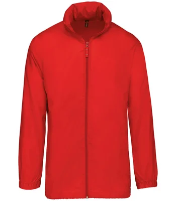 Kariban Kariban Windbreaker Jacket in RED