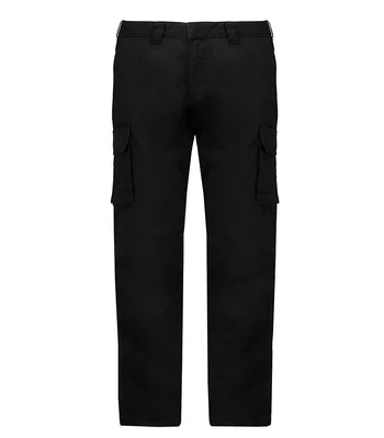 Kariban Kariban Multi-Pocket Trousers in BLK