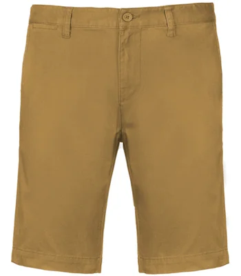 Kariban Kariban Chino Bermuda Shorts in CAM