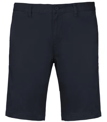 Kariban Kariban Chino Bermuda Shorts in DKN