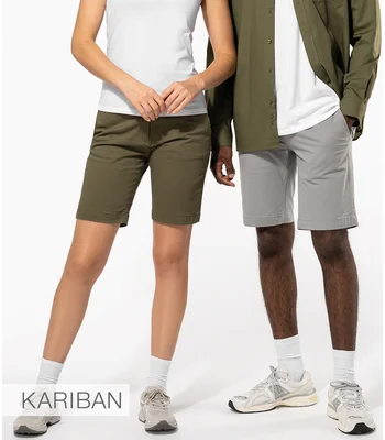 Kariban Kariban Ladies Chino Bermuda Shorts in LKH